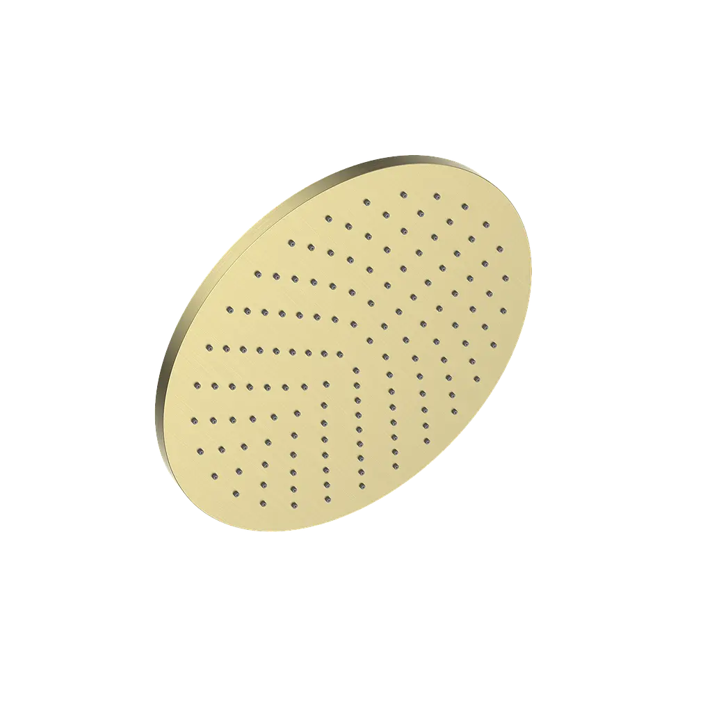 12" ROUND BRASS SHOWER HEAD - Plumbing Market