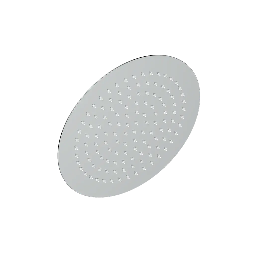 12" ROUND STAINLESS STEEL SHOWER HEAD - Plumbing Market