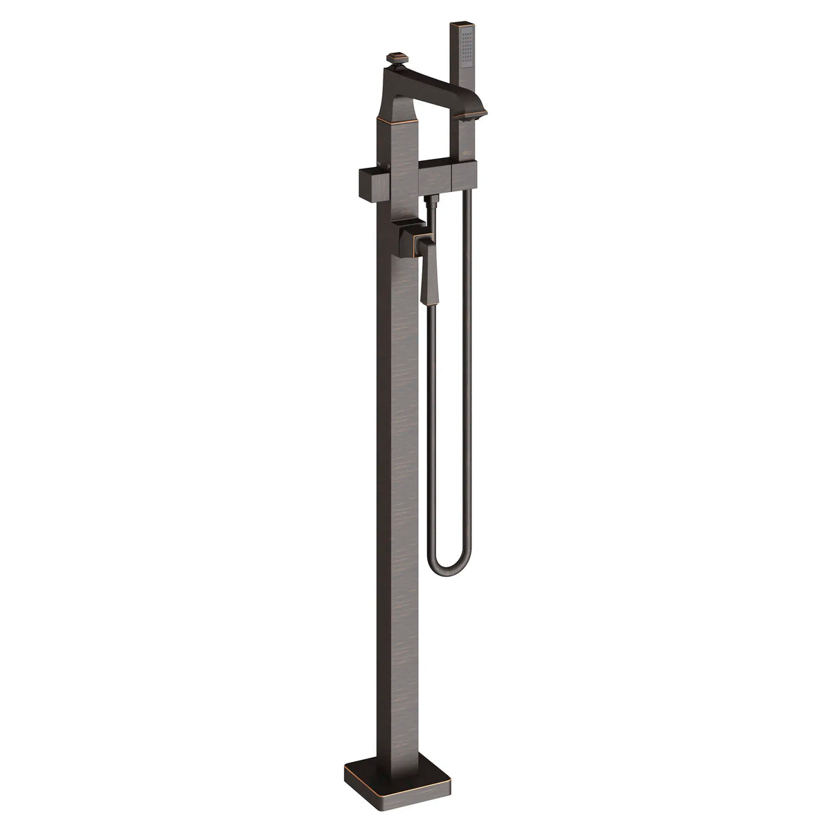 American Standard Town Square S Freestanding Bathtub Faucet With Lever Handle for Flash Rough-In Valve - Legacy Bronze (T455951.278)