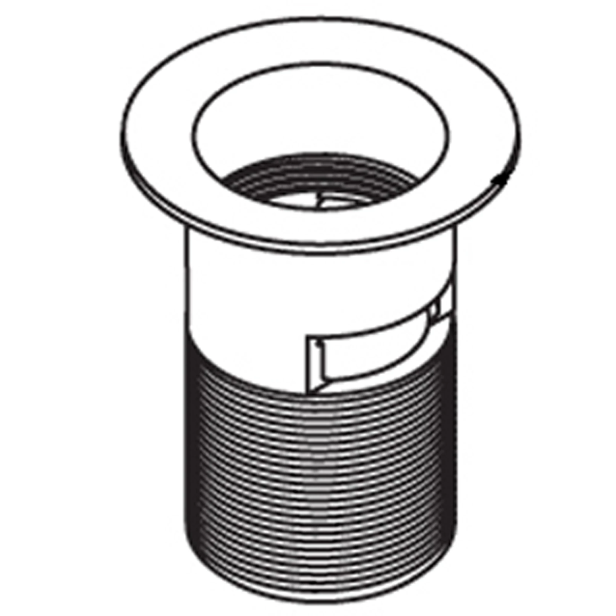 Moen Spring Loaded Push Button Bathroom Drain Assembly (With Overflow) 131553 in Brushed Gold (131553BG)