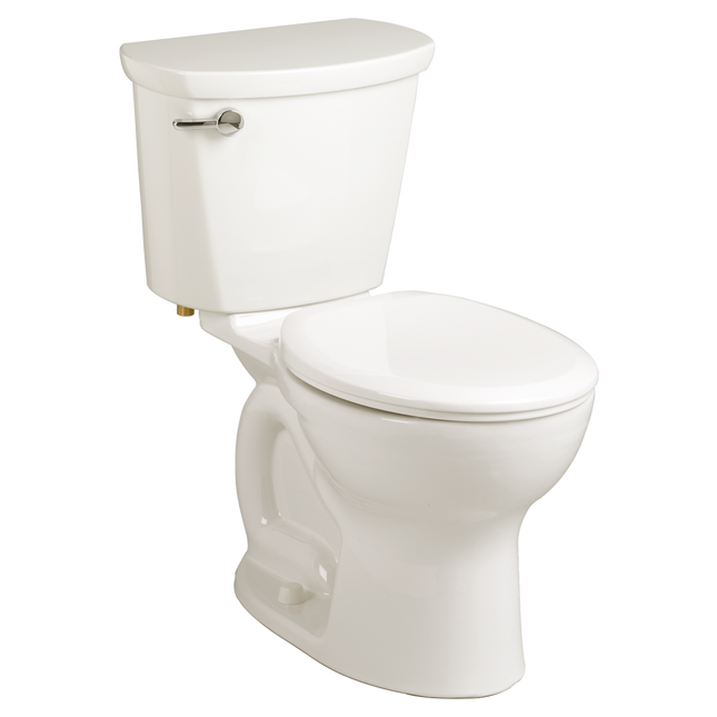 American Standard Cadet Pro Two-Piece 1.6 gpf/6.0 Lpf Standard Height Round Front Toilet Less Seat with Lined Tank American Standard