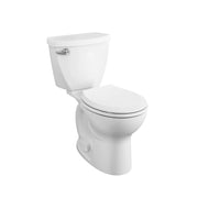 American Standard Cadet 3 Two-Piece 1.28 gpf/4.8 Lpf Standard Height Round Front Complete Toilet With Seat and Lined Tank