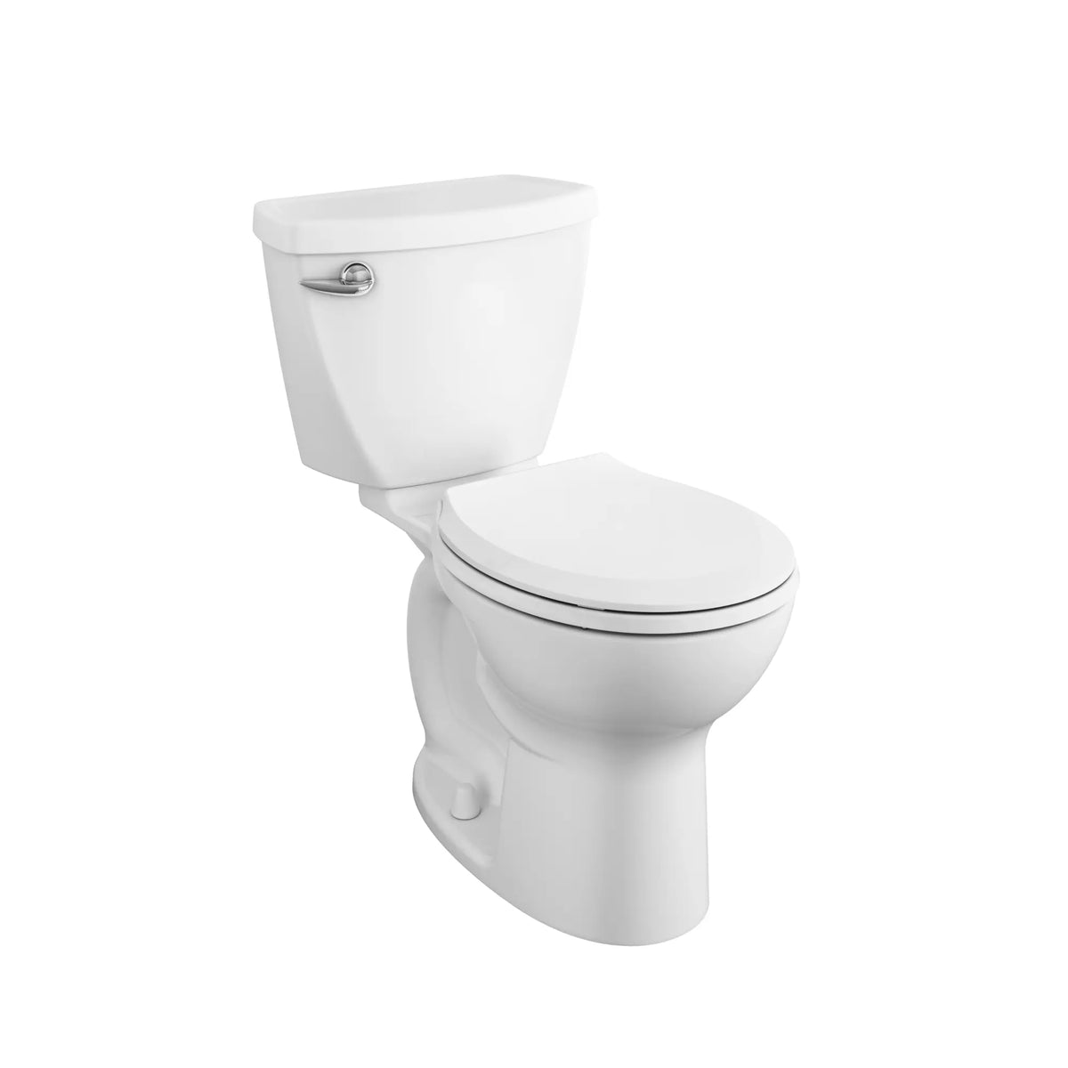 American Standard Cadet 3 Two-Piece 1.28 gpf/4.8 Lpf Standard Height Round Front Complete Toilet With Seat and Lined Tank