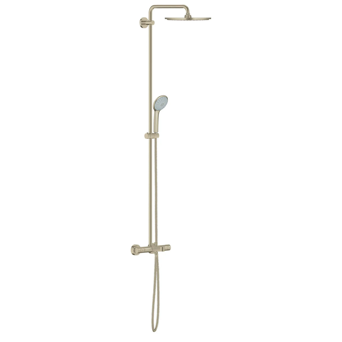 Grohe EUPHORIA SHOWER SYST.THM BATH W/O SHW US  Brushed Nickel 26490EN0 - Brushed Nickel