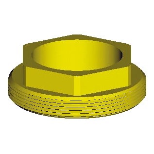 Moen Cartridge Nut 140998 in Chrome (140998)