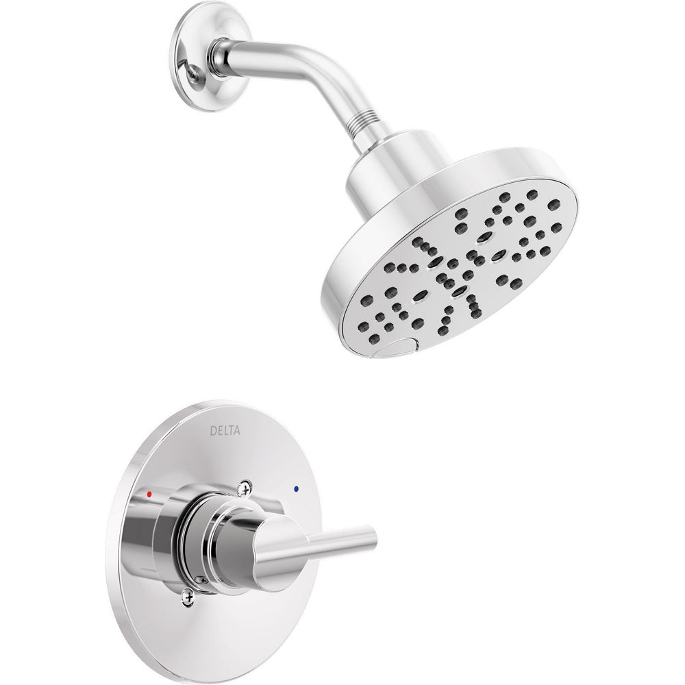 Delta Nicoli Shower Rough & Trim 1L 14S - Chrome