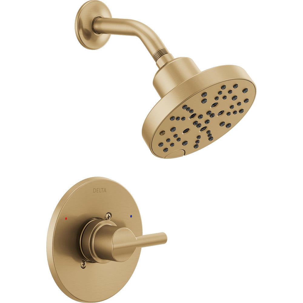 Delta Nicoli Shower Rough & Trim 1L 14S - Champagne Bronze