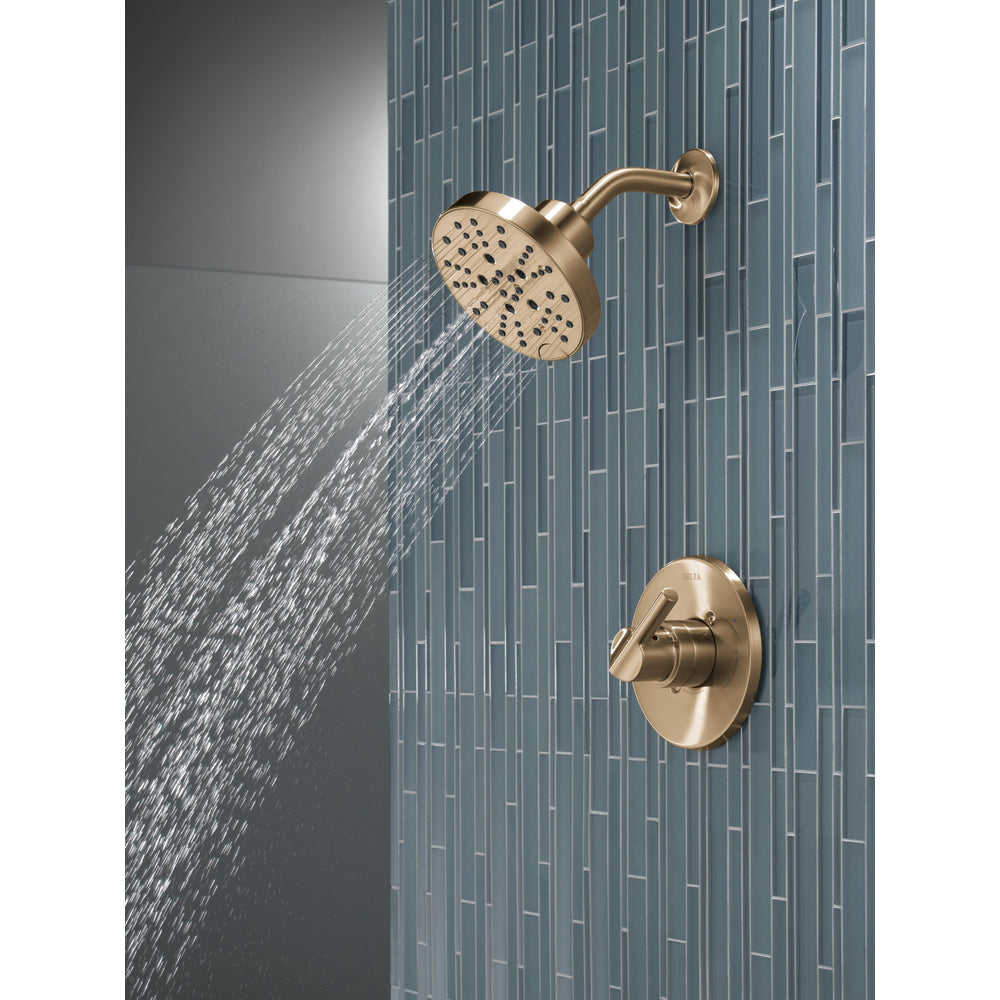 Delta Nicoli Shower Rough & Trim 1L 14S - Champagne Bronze