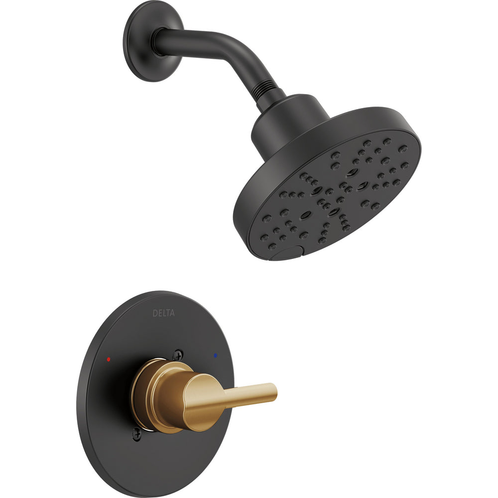 Delta Nicoli Shower Rough & Trim 1L 14S 142749-GZ