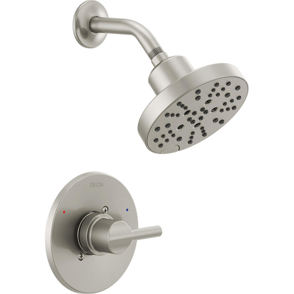 Delta Nicoli Shower Rough & Trim 1L 14S - Stainless