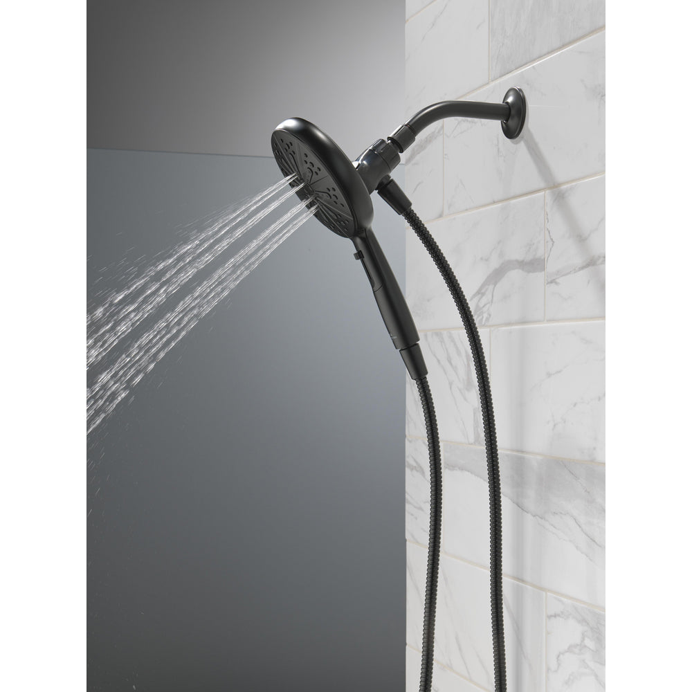 Delta Nicoli Tub/Shower Rough & Trim 1L 14S Suredock - Matte Black