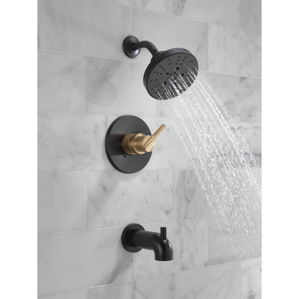 Delta Nicoli Tub/Shower Rough & Trim 1L 14S 144749-GZ