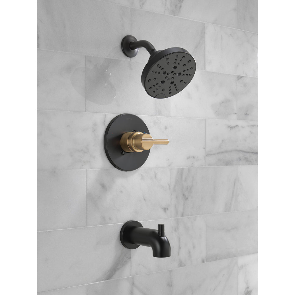 Delta Nicoli Tub/Shower Rough & Trim 1L 14S 144749-GZ