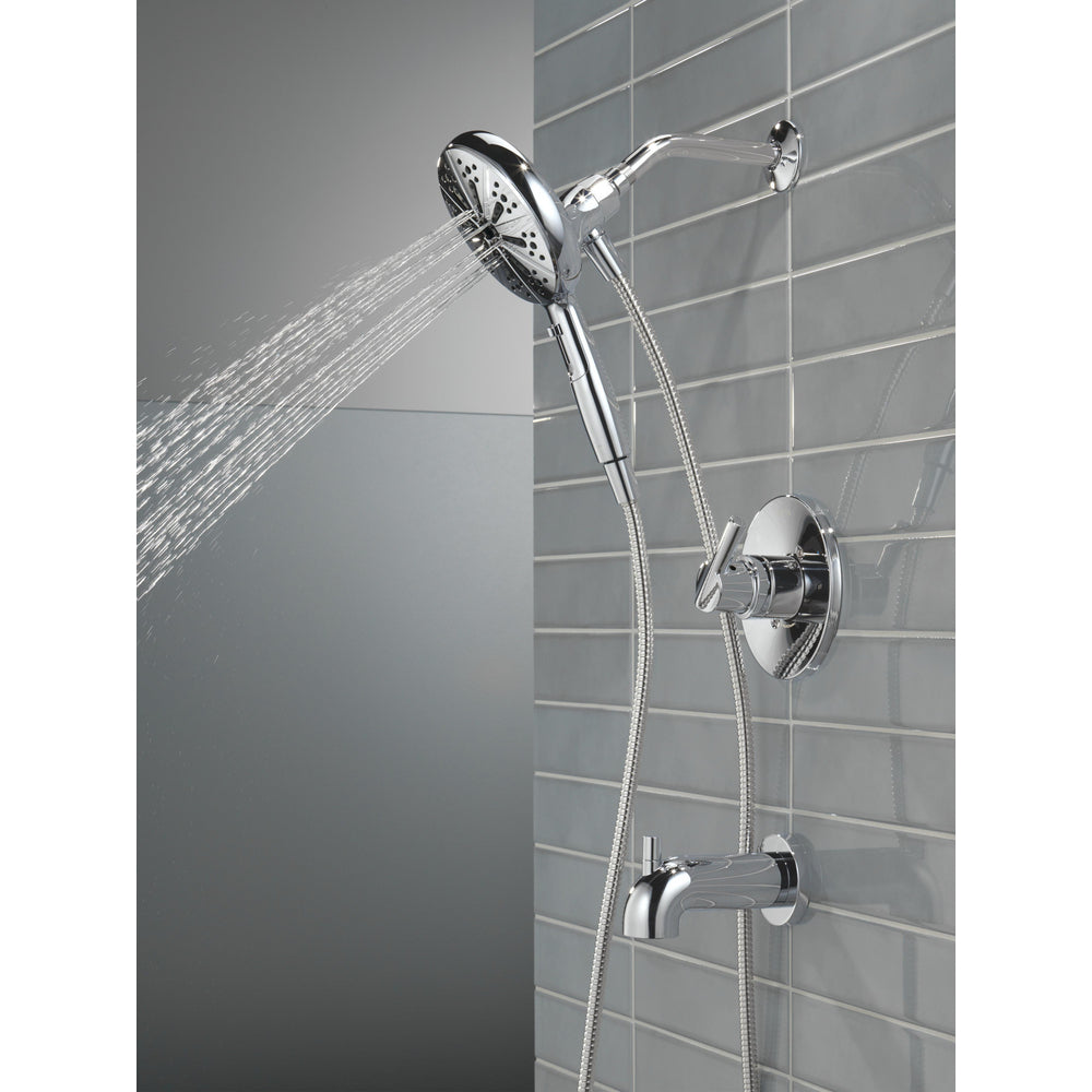 Delta Nicoli Tub/Shower Rough & Trim 1L 14S Suredock - Chrome