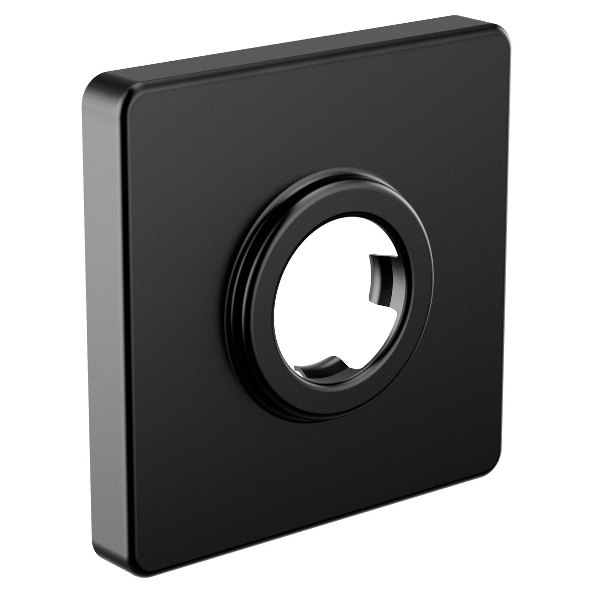 Moen Shower Arm Flange 147572 in Matte Black (147572BL)