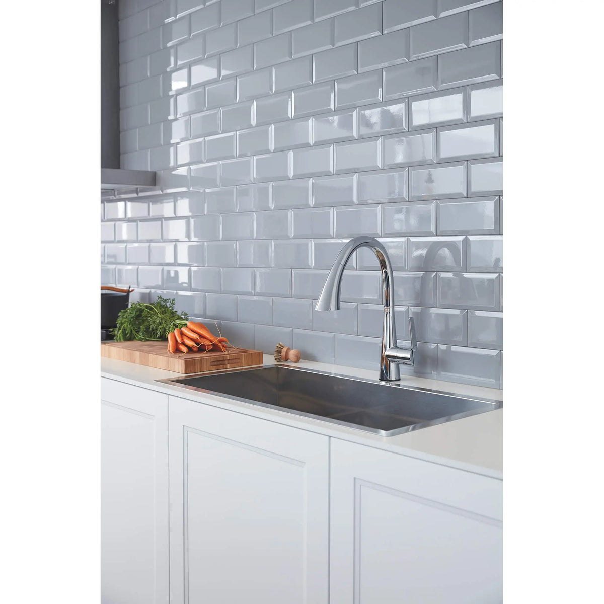 Grohe ZEDRA TOUCH PULL-DOWN TRIPLE SPRAY  Chrome 30205002 - StarLight Chrome