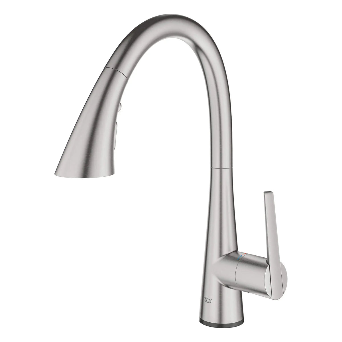 Grohe ZEDRA TOUCH PULL-DOWN TRIPLE SPRAY  Supersteel 30205DC2 - SuperSteel