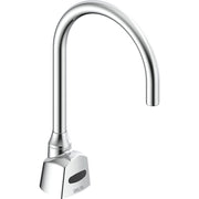 Delta Commercial 1501TF3380-R35 Electronic Smooth End Gooseneck Faucet - Battery Operated - Chrome