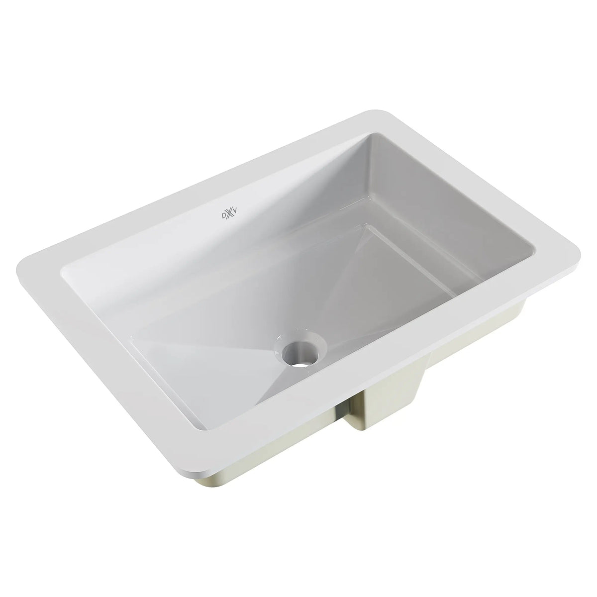 DXV POP Rectangular Sink in Canvas White (D20050000.415) - view 2