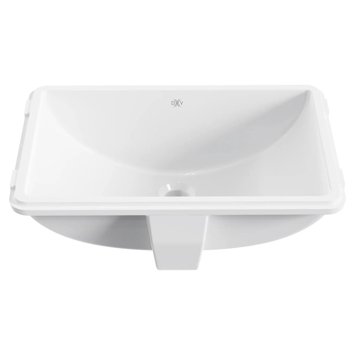 DXV Webster Rectangle Sink in Canvas White (D00614000.415) - view 3