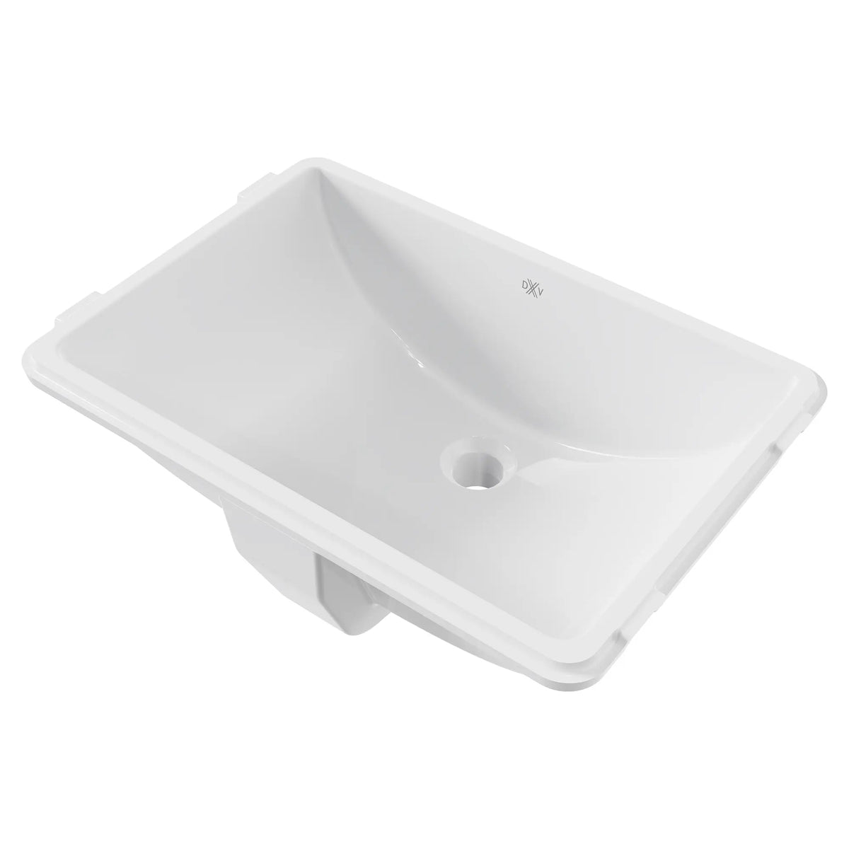 DXV Webster Rectangle Sink in Canvas White (D00614000.415) - view 4