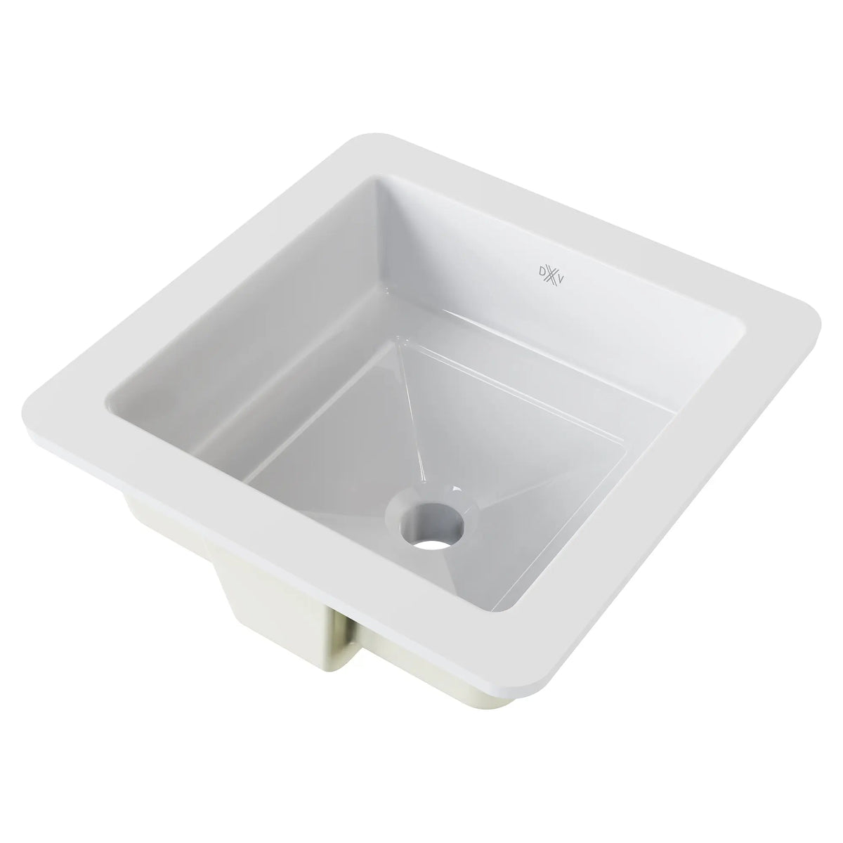 DXV POP Square Sink in Canvas White (D20060000.415) - view 6