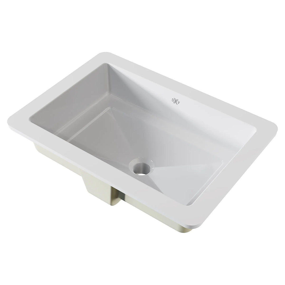 DXV POP Rectangular Sink in Canvas White (D20050000.415) - view 3