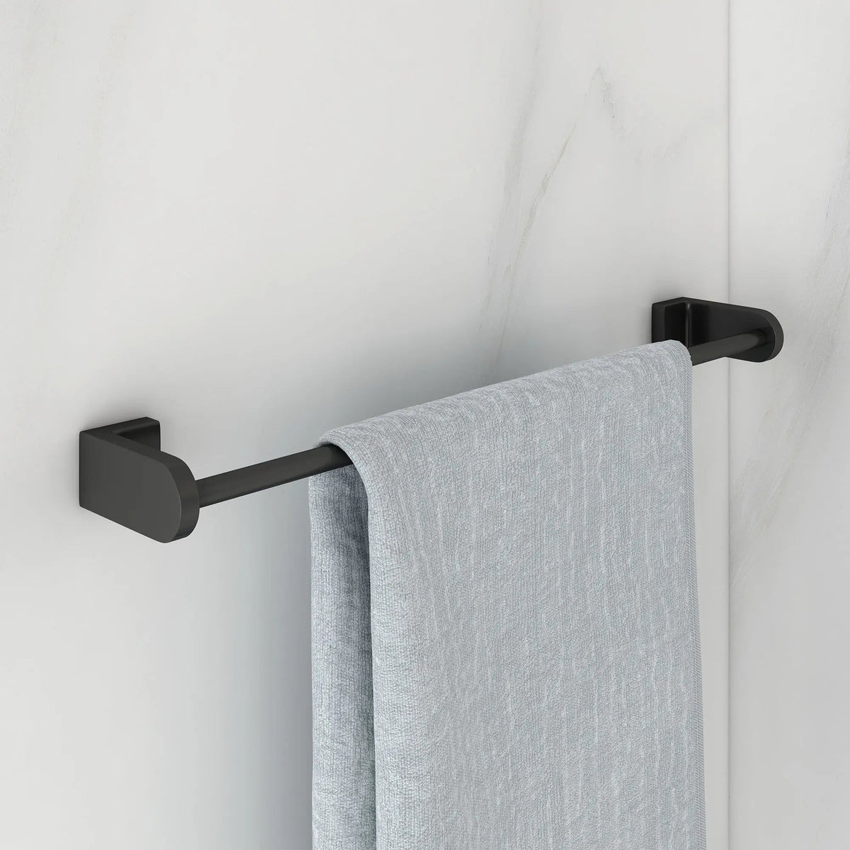 DXV Equility 24 in. Towel Rack in Matte Black (D35109240.243)