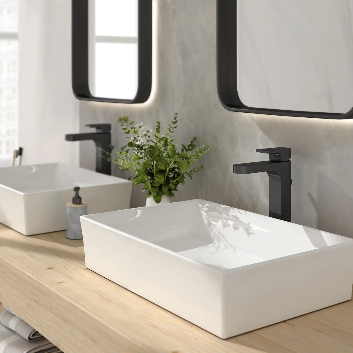 DXV Equility Single Handle Bathroom Faucet with Lever Handle in Matte Black (D3510910C.243)
