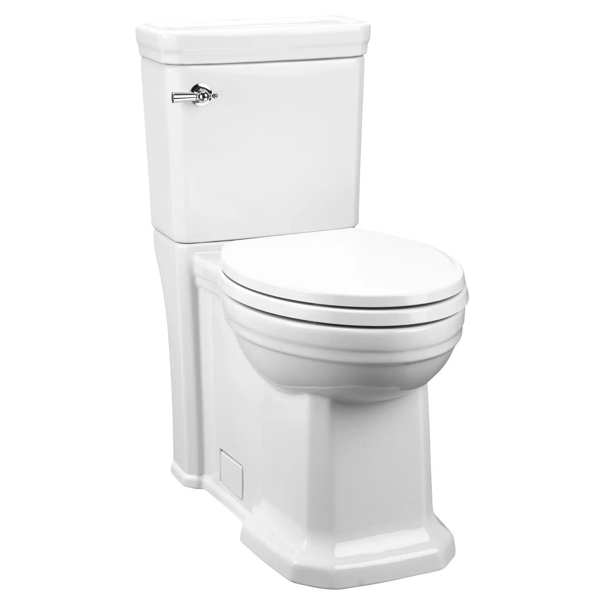 DXV Fitzgerald Two-Piece Chair Height Elongated Toilet with Seat in Canvas White (D2205CA101.415) - view 2