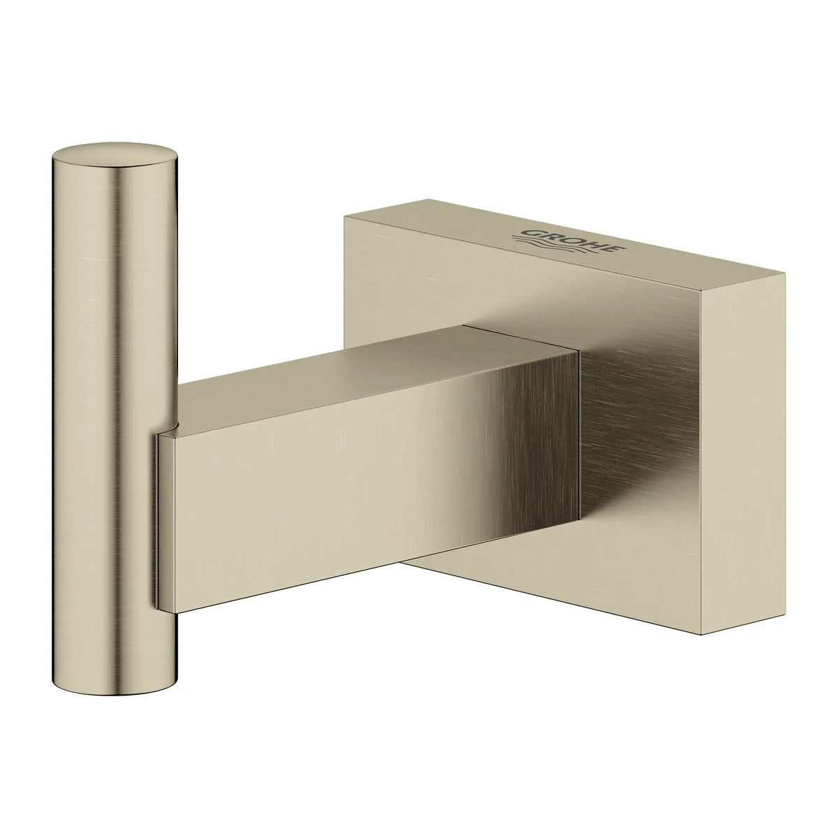 Grohe ESSENTIALS CUBE ROBE HOOK  Brushed Nickel 40511EN1 - Brushed Nickel