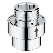 GROHE ½" Inline Vacuum Breaker - StarLight Chrome