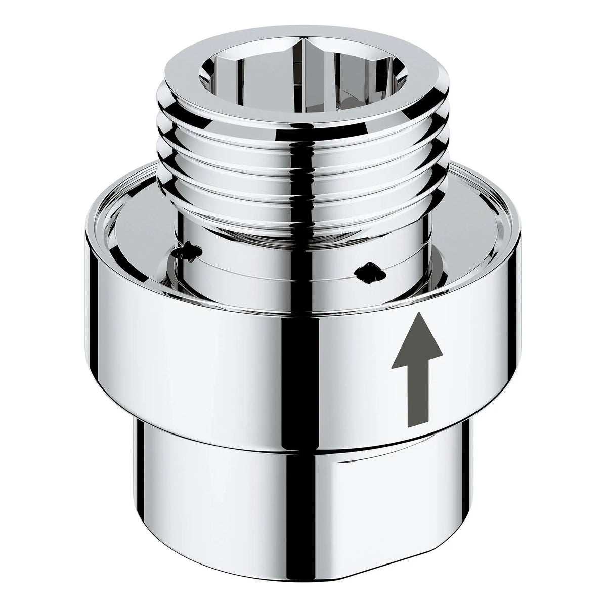 GROHE ½" Inline Vacuum Breaker - StarLight Chrome
