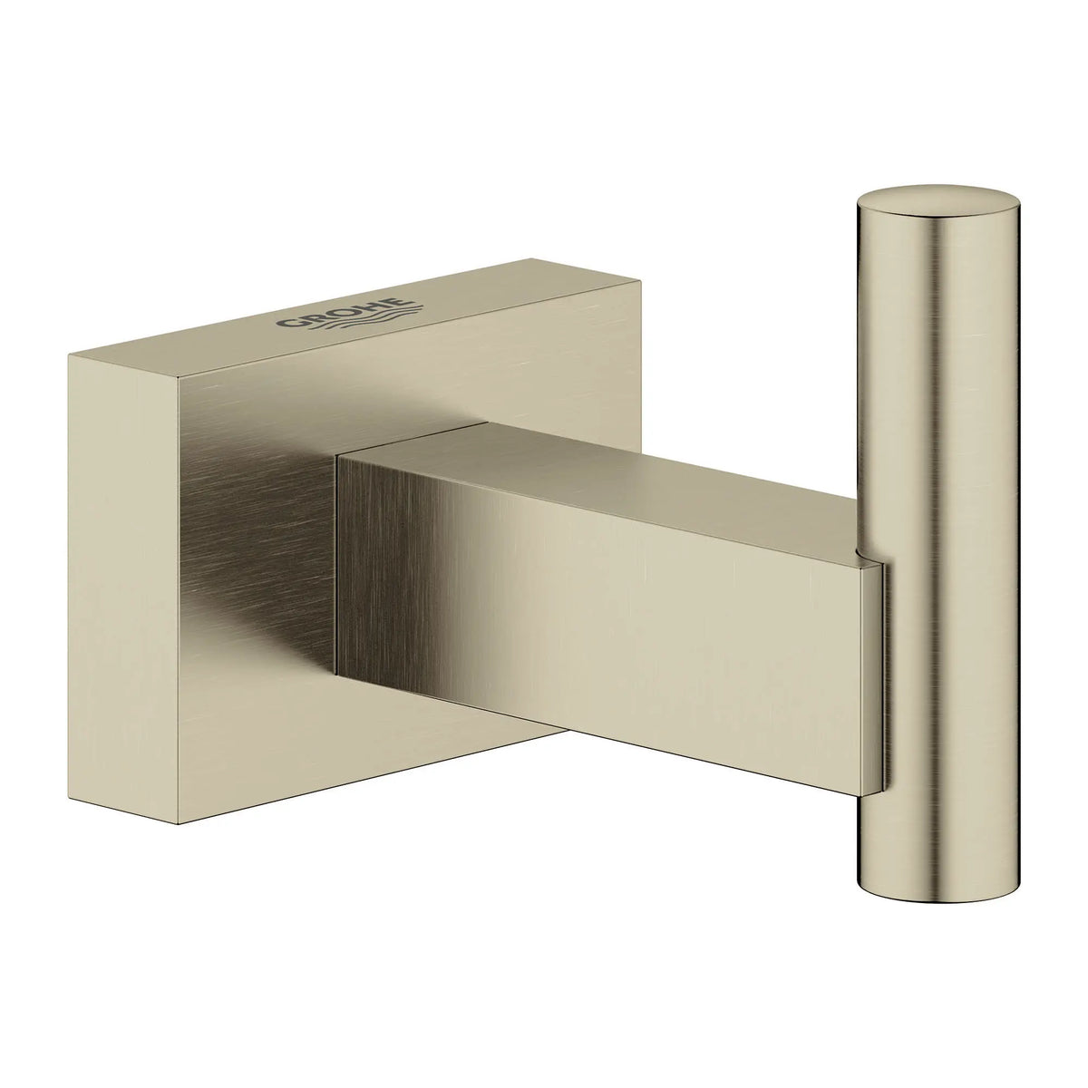Grohe ESSENTIALS CUBE ROBE HOOK  Brushed Nickel 40511EN1 - Brushed Nickel