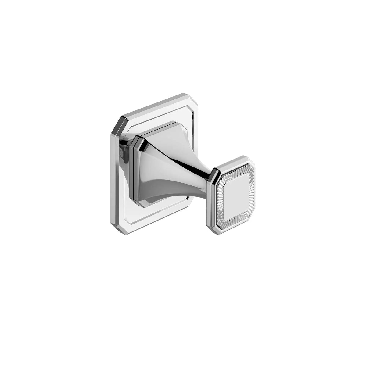 DXV Belshire 3/2 or 4/3 Diverter Valve Trim Only with Cushion Handle in Polished Chrome (D35170437.100) - view 2