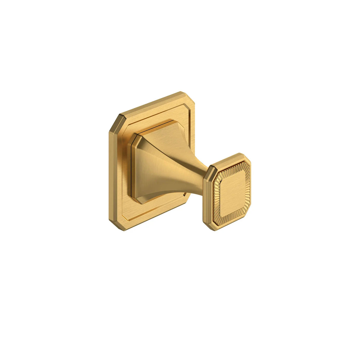 DXV Belshire 3/2 or 4/3 Diverter Valve Trim Only with Cushion Handle in Satin Brass (D35170437.427) - view 2