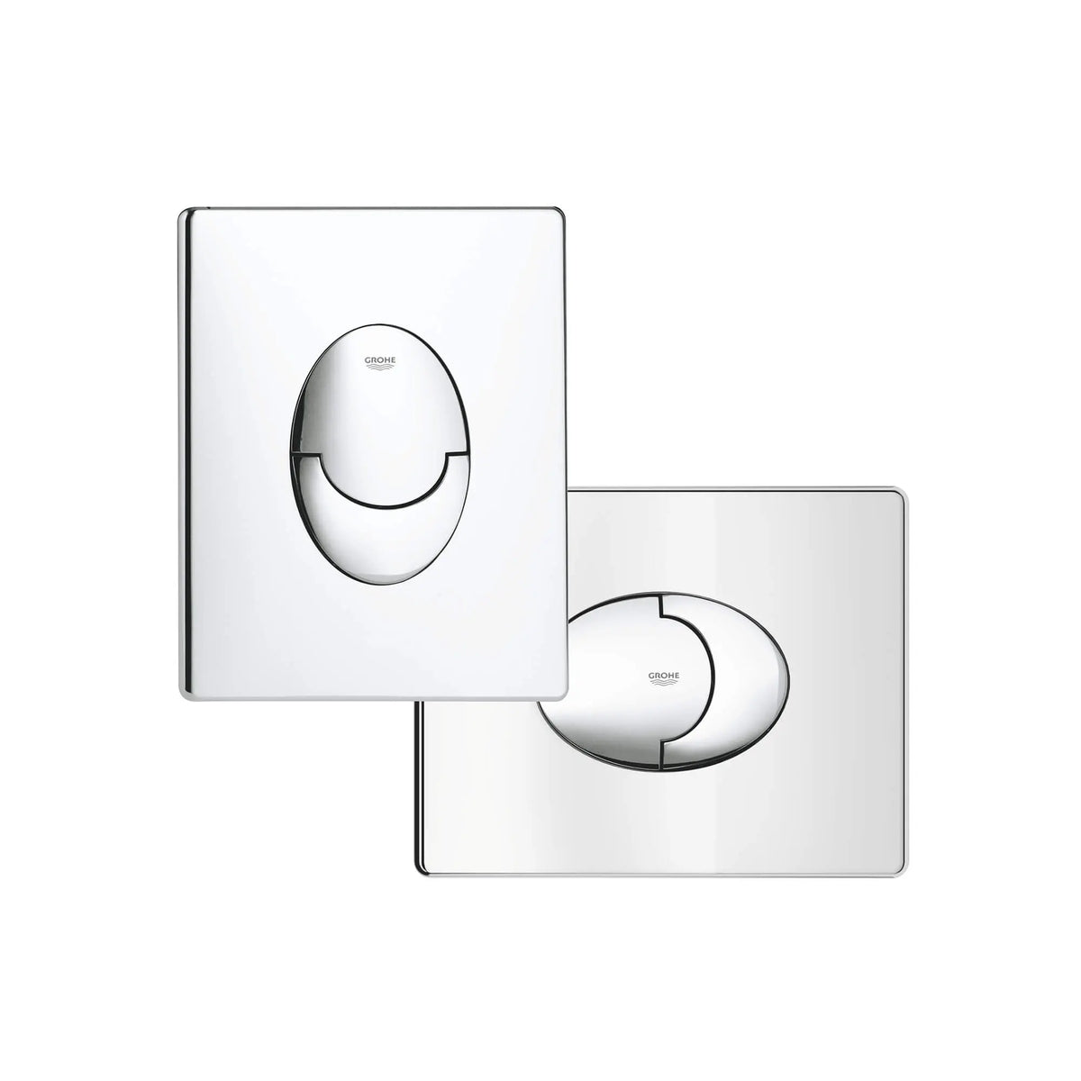 GROHE Skate Wall Plate 38505_0 - StarLight Chrome