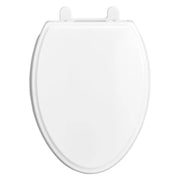 DXV Traditional Elongated Closed Front Toilet Seat in Canvas White (5020A15G.415)
