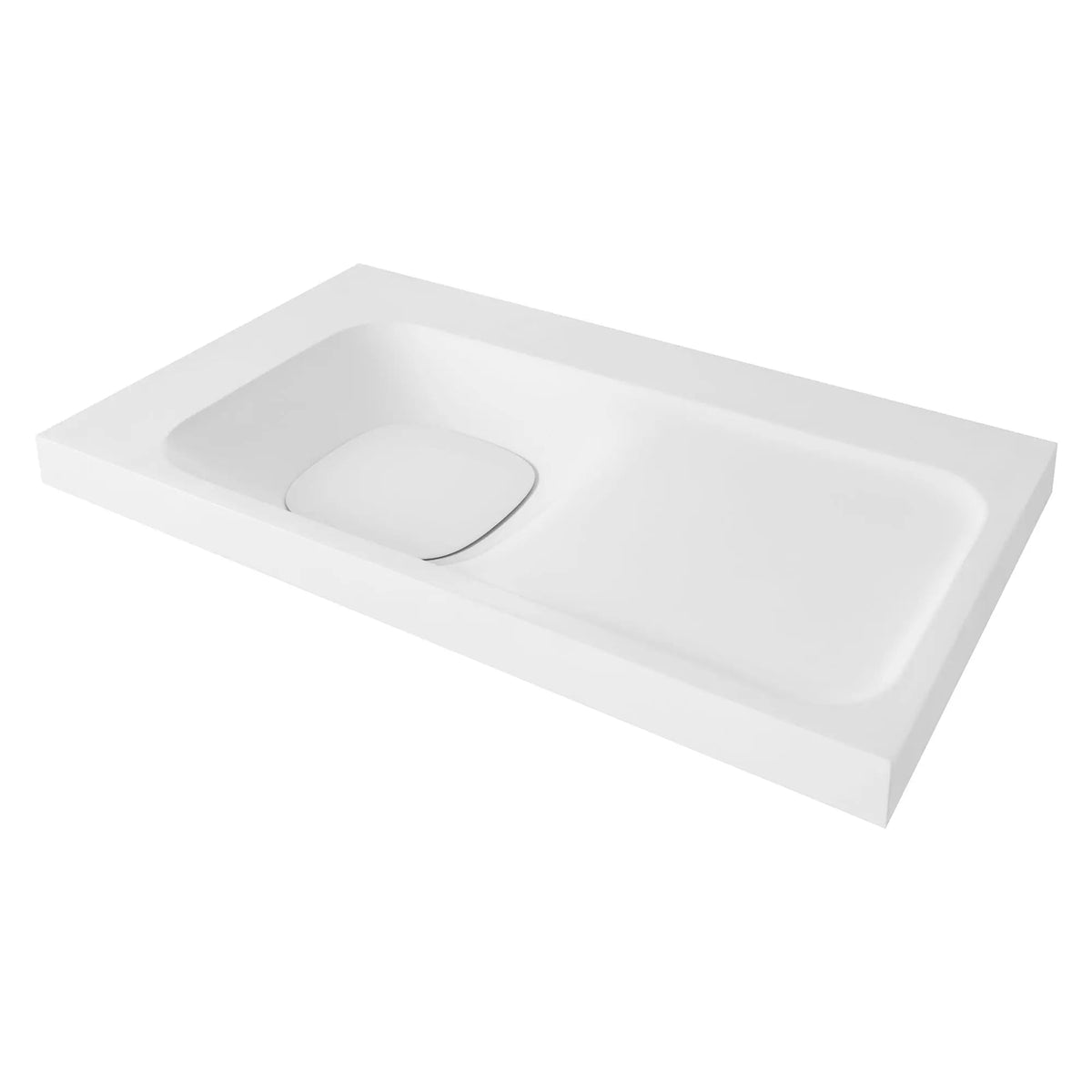 DXV Modulus 36 in. Sink, No Hole in Canvas White (D21045036LH.415)