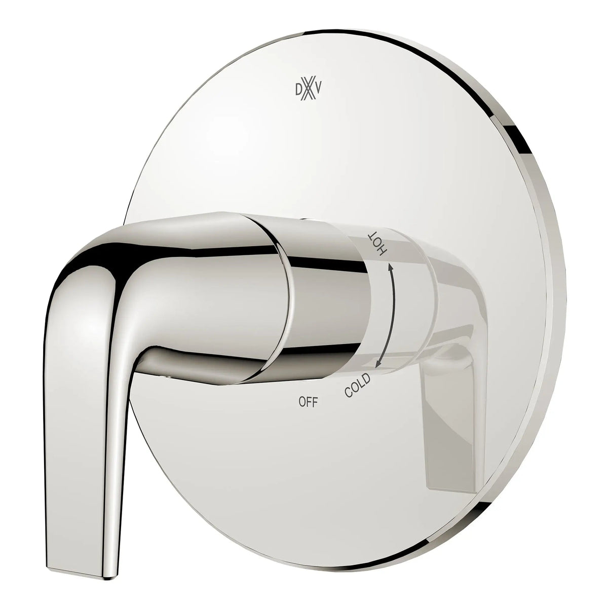 DXV Modulus Single Handle Pressure Balance Valve Trim Only with Lever Handle in Platinum Nickel (D35120F00.150)