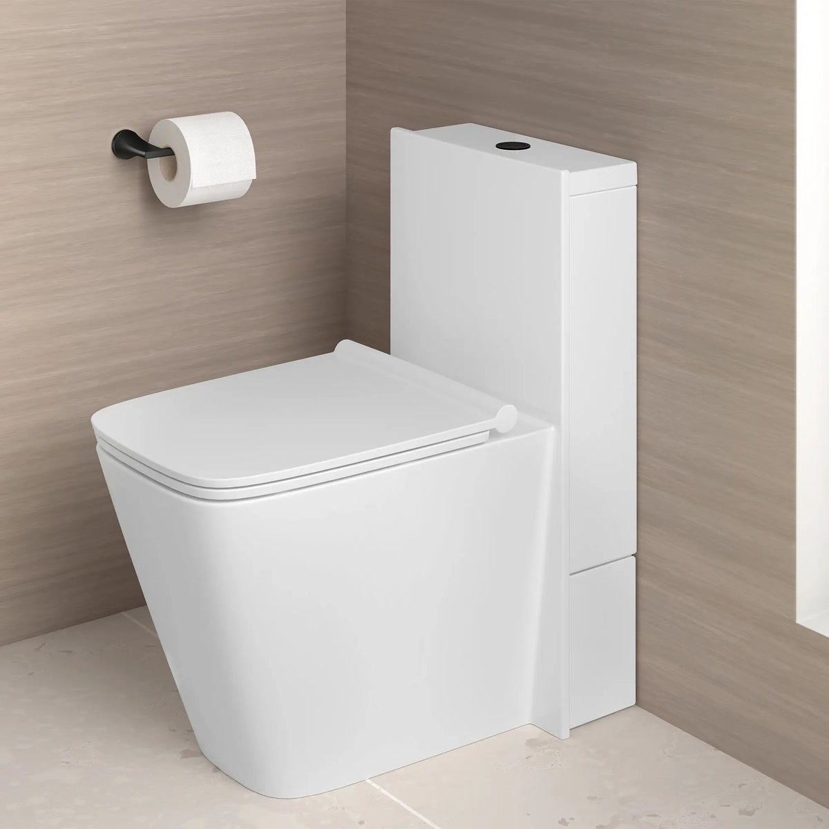 DXV Modulus One-Piece Chair Height Elongated Toilet with Seat in Canvas White (D22020A100.415) - view 2