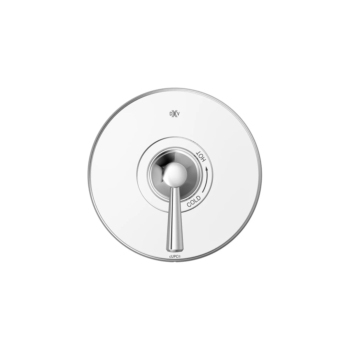 DXV Fitzgerald Single Handle Pressure Balance Valve Trim Only with Lever Handle in Polished Chrome (D35160F00.100)