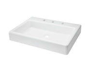 DXV Oak Hill 30 in. Sink, 3-Hole in Canvas White (D20160008.415)