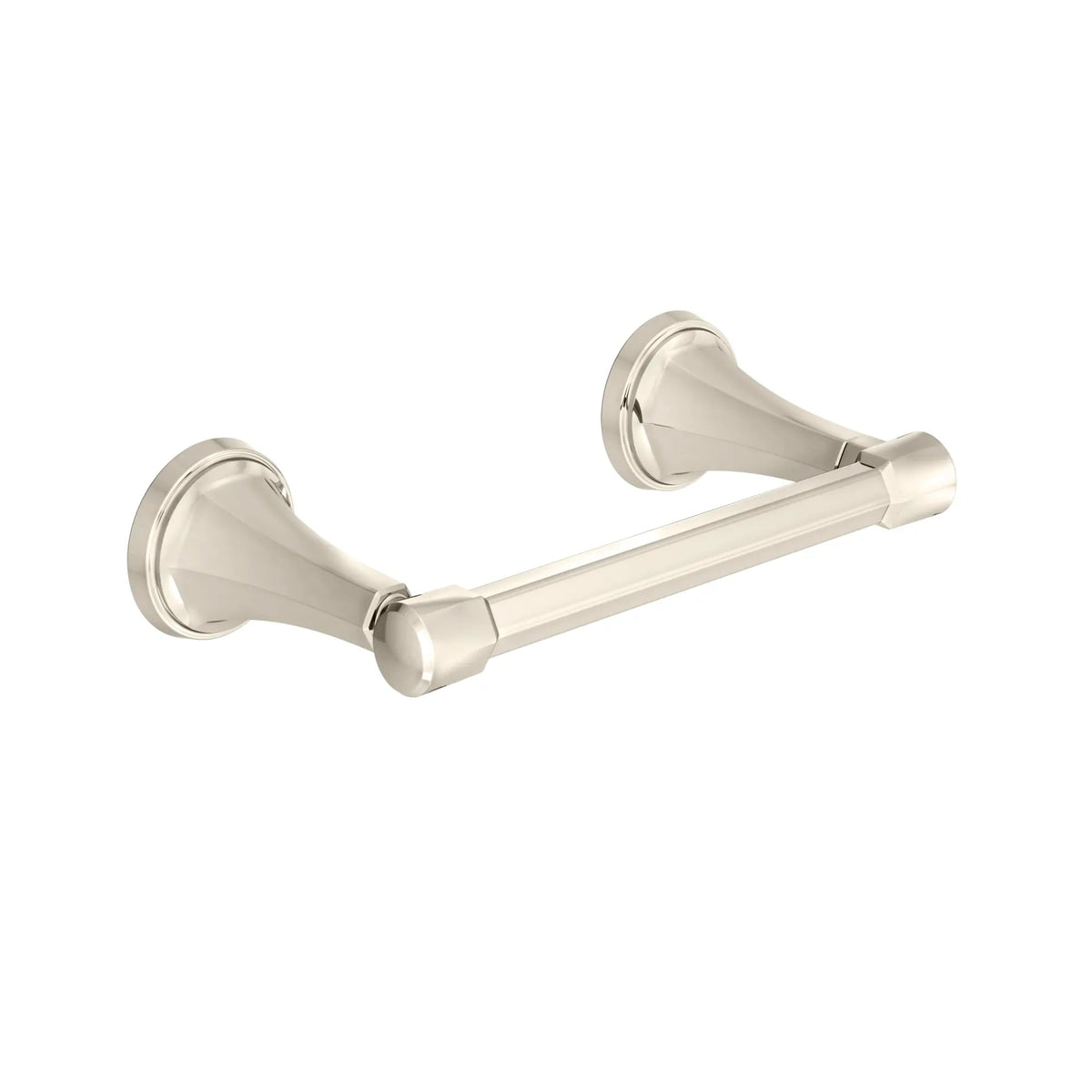 DXV Fitzgerald Pivoting Toilet Paper Holder in Platinum Nickel (D35160230.150)
