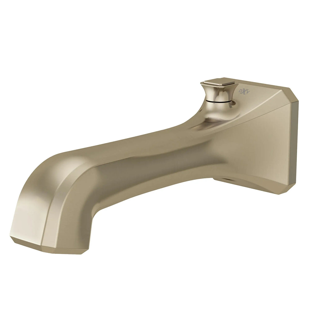 DXV Belshire Wall Mount Bathtub Spout with Diverter in Brushed Nickel (D35170761.144)