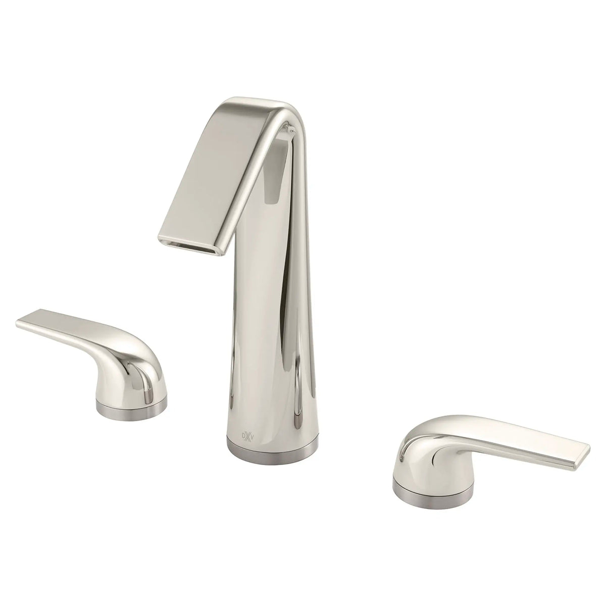 DXV Modulus 2-Handle High Spout Widespread Bathroom Faucet with Lever Handles in Platinum Nickel (D35120822.150)