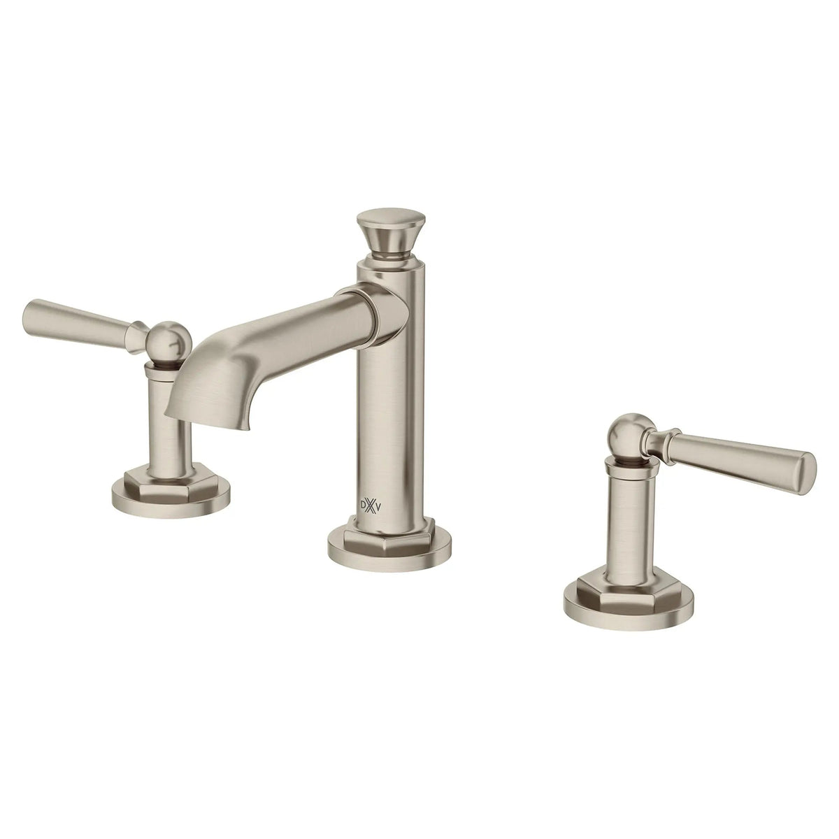 DXV Oak Hill High Spout Widespread With Lever Handles in Brushed Nickel (D35155800.144)
