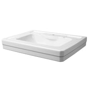 DXV Fitzgerald 28 in. Sink Top, 1-Hole in Canvas White (D20015001.415)