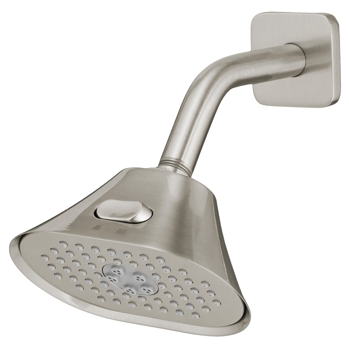 DXV Equility 2-Function 6 in. Oval Showerhead in Brushed Nickel (D3510977C.144)