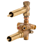 DXV 2-Handle Thermostatic Rough Valve with Volume Control in Unfinished (D35005511.191)